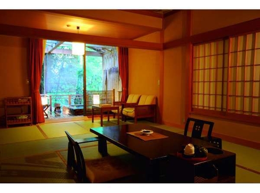 【露天風呂付き客室でお部屋食】MIZUMARI懐石料理と源泉かけ流し温泉を堪能　スタンダードプラン